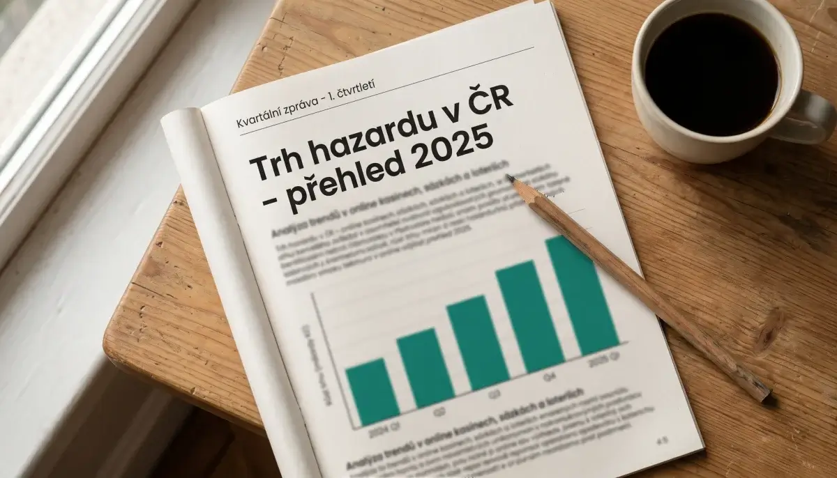Datová vizualizace českého trhu online kurzového sázení a inkasa daně z hazardu